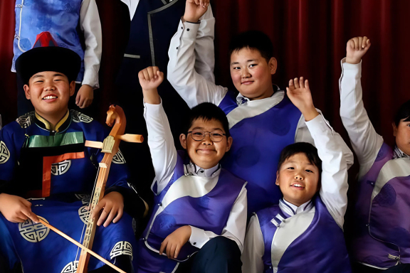 Сережын аяншалга (Школьный театр "Алтаргана", МОУ "СОШ Поселья")